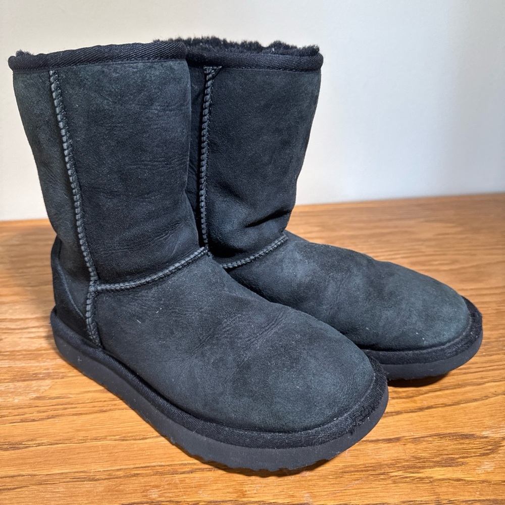 UGG Black Classic Short II Boot  1016223